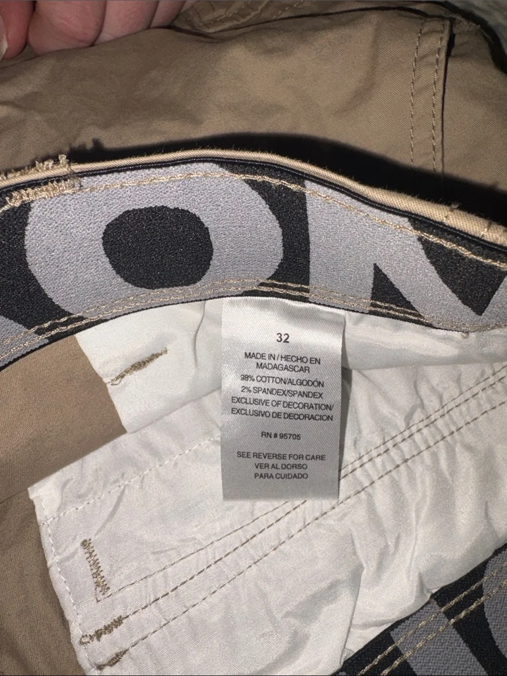 Amazon Men’s Tan Cargo Shorts with Side Pockets